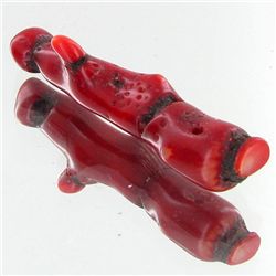 32.15ct Red Coral Freeform (MIN-000694)