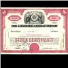 1960s Erie Lakawana Stock Certificate Scarce (COI-3320)