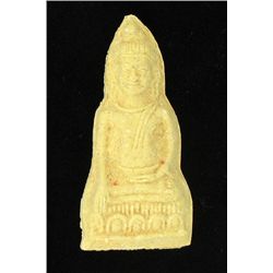Vintage Thai Clay Amulet 1990s Buddha (ANT-1286)