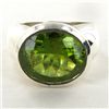Image 1 : 68.72twc Peridot Sterling Ring (JEW-2816)