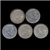 1936A/F Nazi Germany 5 Mark Hi Grade 5 Pcs (COI-8206)