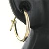 1.57twc 10k Gold Hoop Earrings (JEW-2902)