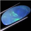 2.27ct Australian Black Opal Doublet Full Fire (GEM-35819)