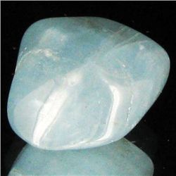 16.9ct Strong Blue Freeform Aquamarine Cabochon (GEM-33699)