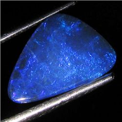 2.5ct Australian Black Opal Doublet Full Fire (GEM-36134)