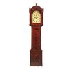 Image 1 : DECORATED TALL CASE CLOCK.