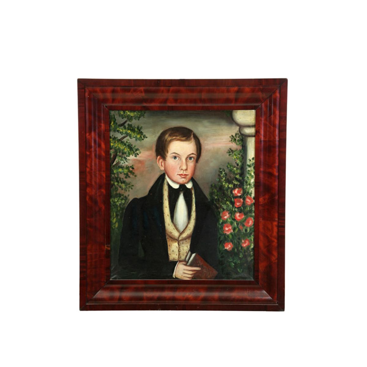 PORTRAIT OF A BOY ATTRIBUTED TO RUTH AND/OR SAMUEL SHUTE (NEW ENGLAND