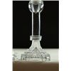 Image 2 : PAIR OF GLASS CANDLESTICKS.