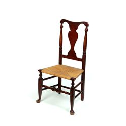 QUEEN ANNE SIDE CHAIR.