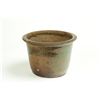 Image 6 : STONEWARE CANNING JAR AND FLOWER POT.