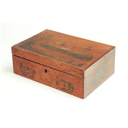 SCHOOLGIRL DECORATED BOX.