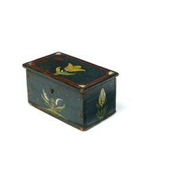 DECORATED TRINKET BOX.