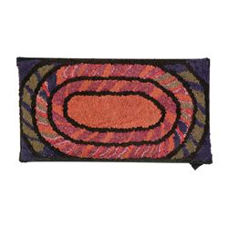 HOOKED RUG.
