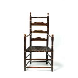 LADDER-BACK GREAT CHAIR.