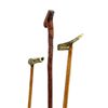 Image 1 : THREE FOLK ART CANES.