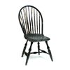 Image 1 : BRACE-BACK WINDSOR SIDE CHAIR.
