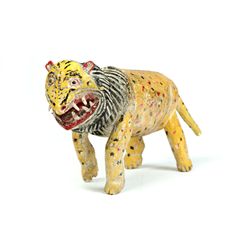 FOLK ART LION.