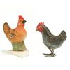 Image 1 : TWO ROOSTERS.