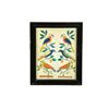 Image 1 : FOLKSY PICTURE OF BIRDS.