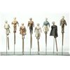 Image 10 : SET OF EIGHT PUPPETS.