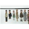 Image 2 : GROUP OF SEVENTEEN FOLK ART DOLLS.