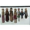 Image 5 : GROUP OF SEVENTEEN FOLK ART DOLLS.