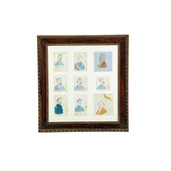 COLLECTION OF FOLK ART DRAWINGS.