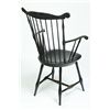 Image 5 : COMB-BACK WINDSOR ARMCHAIR.