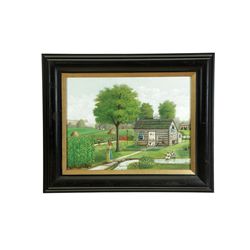 THE OLD PLANTATION BY ROBERT BUCHANAN REED (KENTUCKY, 1842-1920).