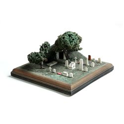 CEMETERY DIORAMA.