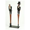 Image 1 : PAIR OF FOLK ART PUPPETS.