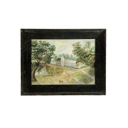 LANDSCAPE WITH FARM (AMERICAN, 2ND QUARTER-19TH CENTURY).