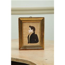 MINIATURE PORTRAIT OF A GENTLEMAN PROBABLY BY AMOS HOLBROOK (NEW ENGLAND, CA. 1830-1831).