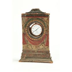 DECORATED WATCH HUTCH.