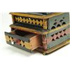 Image 2 : FOLK ART SEWING CADDY.