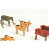 Image 7 : FOLK ART TOY AND ANIMALS.