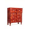 Image 1 : DECORATED EMPIRE CHEST OF DRAWERS.