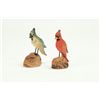 Image 4 : THREE FOLK ART BIRDS.