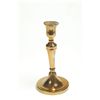 Image 3 : THREE BRASS CANDLESTICKS.