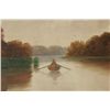 Image 2 : RIVER LANDSCAPE SIGNED A. HELLEBEN" (AMERICAN SCHOOL, EARLY 20TH CENTURY)."