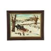 Image 1 : LOGGING SCENE SIGNED J.H. DIERRAMM" (AMERICAN, LATE 19TH CENTURY)."