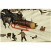 Image 3 : LOGGING SCENE SIGNED J.H. DIERRAMM" (AMERICAN, LATE 19TH CENTURY)."