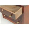 Image 2 : MINIATURE CHEST OF DRAWERS.