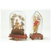 Image 4 : TWO DOMED VICTORIAN VALENTINES.