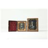 Image 1 : TWO DAGUERREOTYPE PORTRAITS OF MEN.