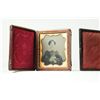 Image 2 : TWO SIXTH PLATE AMBROTYPE PORTRAITS OF WOMEN.
