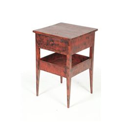 DECORATED WASHSTAND.