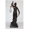 Image 4 : Noble Bronze Sculpture Lady Justice