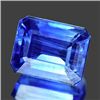 Image 1 : SPECTACULAR UNHEATED 5.20 Ct. Octagon Natural Royal Bl