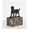 Image 2 : Gorgeous Retriever Bronze Sculpture After L. Carvin